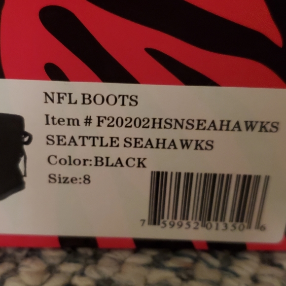 Seattle Seahawks Rhinestone Ugg Boot - Picture 4 of 4